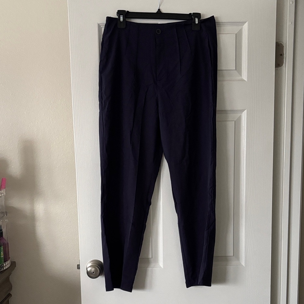 Women’s SHEIN Straight leg Navy Pants